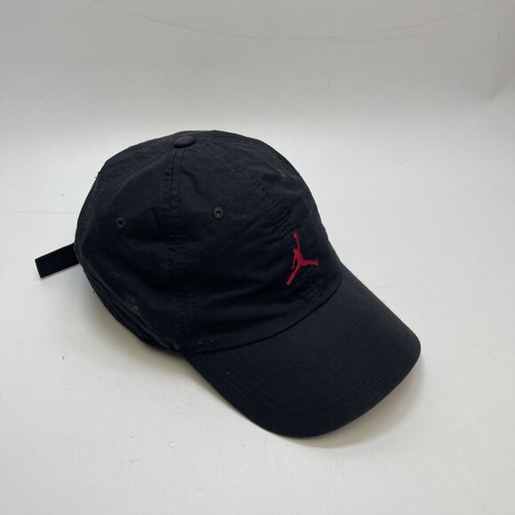 Nike Air Jordan Jumpman Heritage86 Hat DC3673-011 Bred Black Red Strapback - Picture 2 of 13